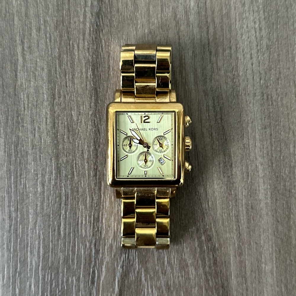 Michael Kors Gold Tone MK5351 Stainless Steel Watch